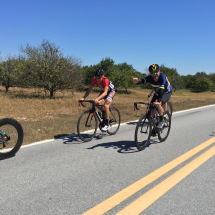 Smiles on group ride