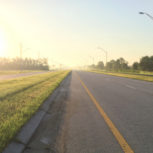 Welcoming Start to the Day on University Blvd!