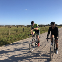 Thumbs up for good miles with good people