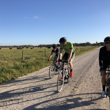 Thumbs up for good miles with good people