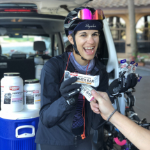 Hammer Nutrition loaded into peoples hands and jersey pockets for each ride!