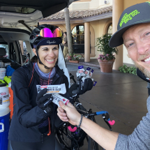 Hammer Nutrition handed out to riders before each ride