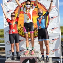 Women's Road Bike State TT Podium 2020